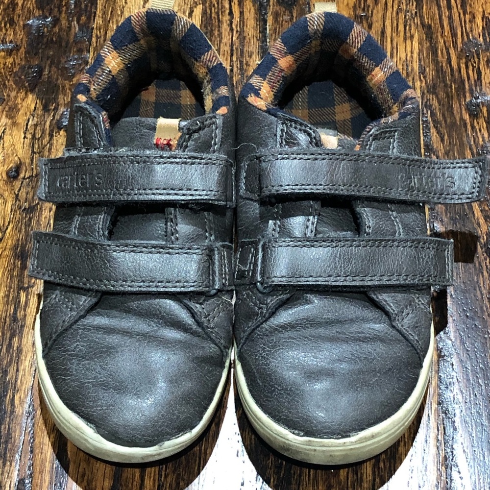 Carters Velcro Gray Boys Shoe